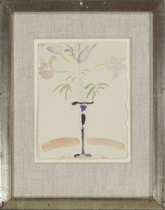 Alexej von Jawlensky - Vier Blumen in Vase - Cornice