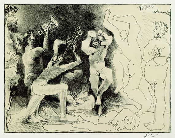 Pablo Picasso - La danse des faunes