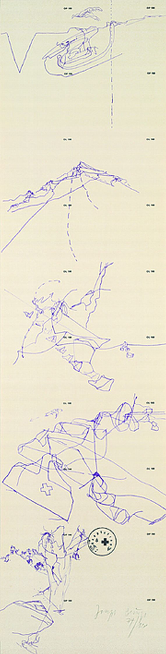 Joseph Beuys - Flug des Adlers ins Tal und zurück