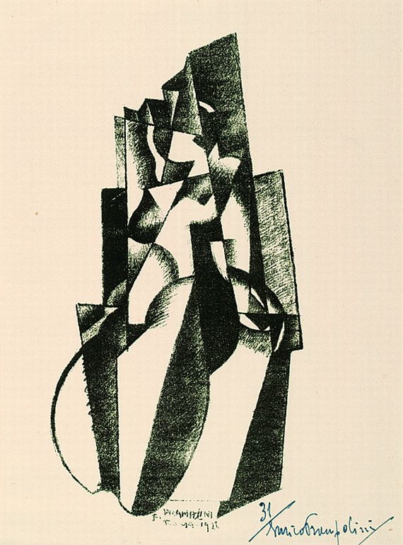 Enrico Prampolini - Figur in Bewegung