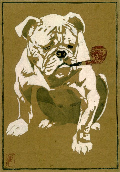 Ludwig Hohlwein - Bulldogge