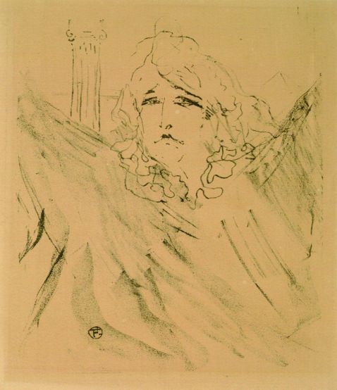 Henri de Toulouse-Lautrec - Sarah Bernhardt