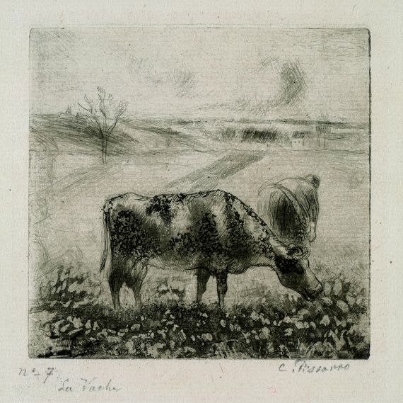 Camille Pissarro - La Vache