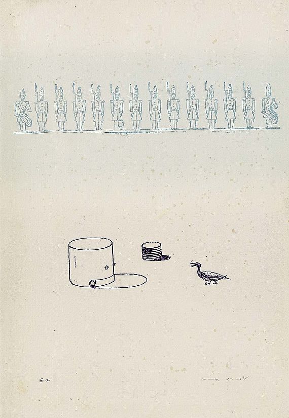 Max Ernst - Aus: Die Ballade vom Soldaten