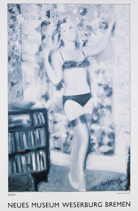 Gerhard Richter - 3 Bll. Ausstellungsplakate