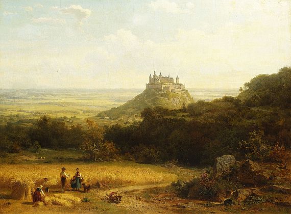 Arnold Meermann - Landschaft mit Schloss