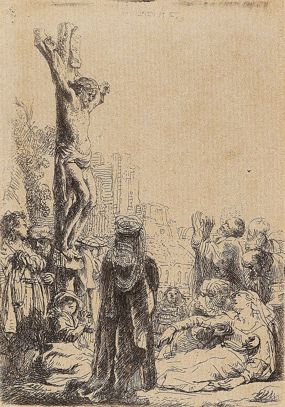 Harmensz. van Rijn Rembrandt - Christus am Kreuze