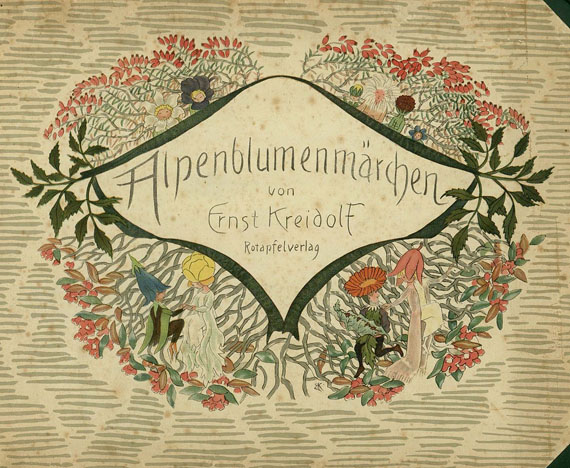 Ernst Kreidolf - Alpenblumenmärchen. 1922.