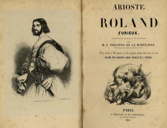 Ludovico Ariosto - Roland furieux. 1844