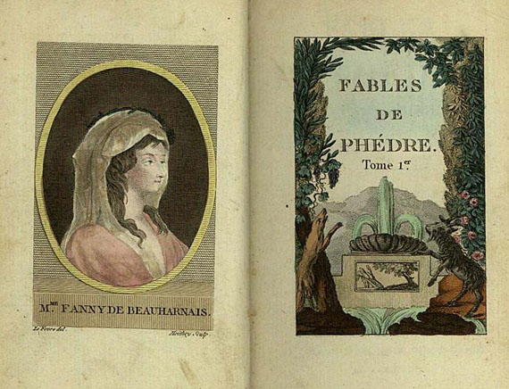 Phaedrus - Fables de Phedre. 2 Bde. 1806