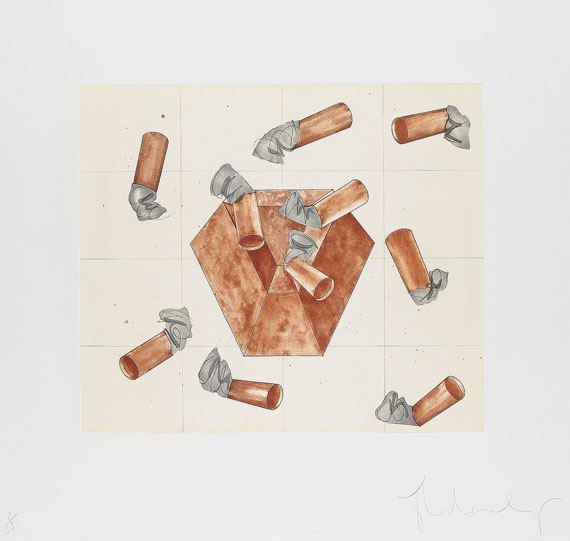 Claes Oldenburg - Study of Steel and Lead Ashtray