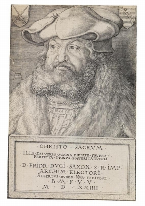 Albrecht Dürer - Friedrich der Weise, Kurfürst von Sachsen