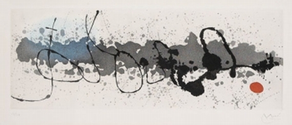 Joan Miró - Tracé sur l