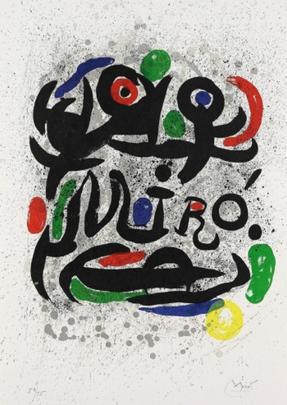 Joan Miró - Joan Miró, Œuvre gravé et lithographié