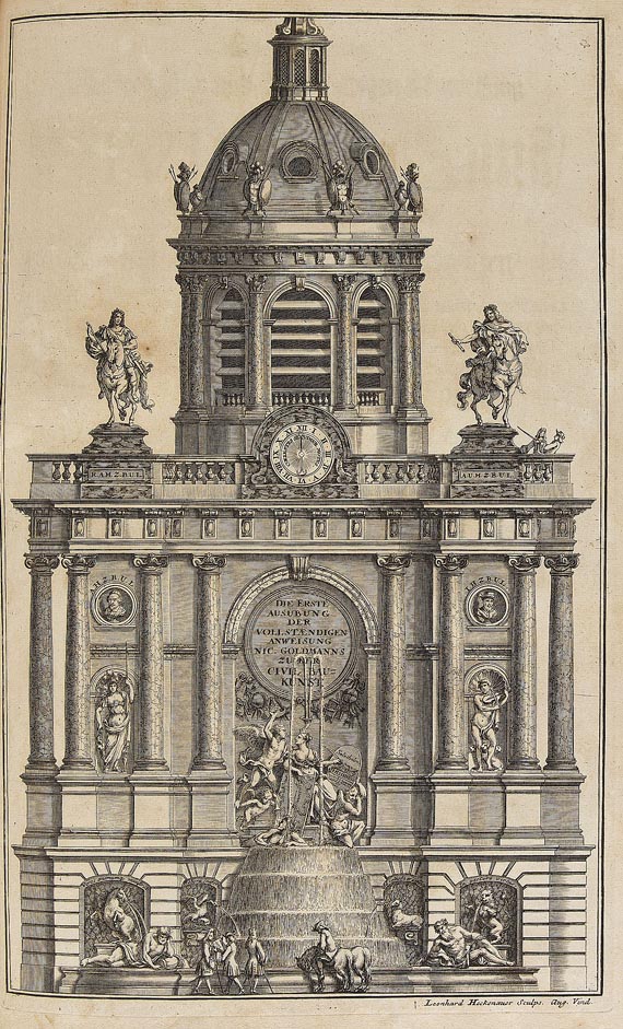 Nicolai Goldmann - Civil-Bau-Kunst. 1708