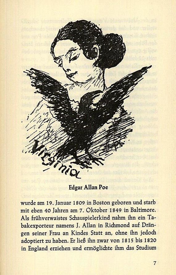 Alfred Kubin - Poe, Phantastische Geschichten. 1955.