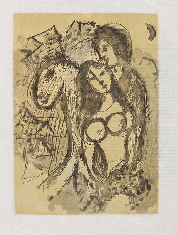 Marc Chagall - Kornfeld, E., Das graphische Werk. Bd. I. VA. 1970.