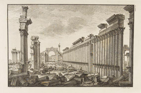 Robert Wood - Ruines de Palmyre, 1753.