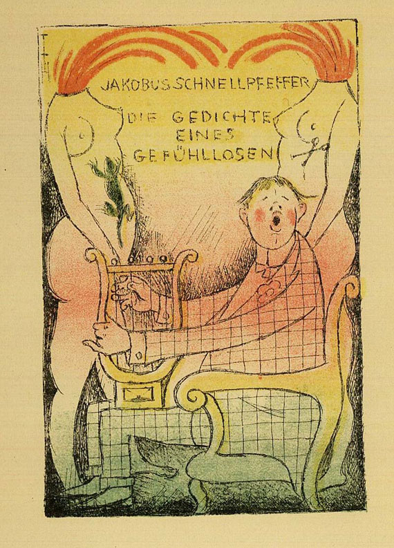 Thomas Theodor Heine - Schnellpfeffer, Gedichte eines Gefühllosen. 1923