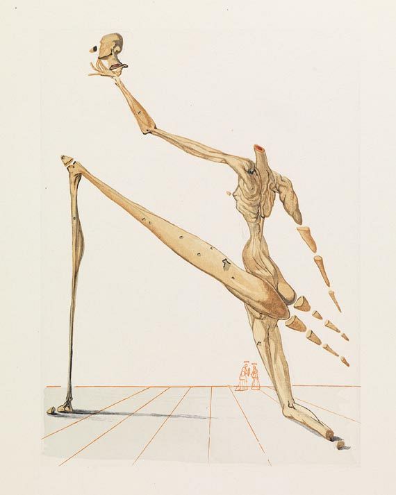Salvador Dalí - Dante, Divina Commedia. 9 Bde. (Ldr.-Schuber) 1964 - Altre immagini