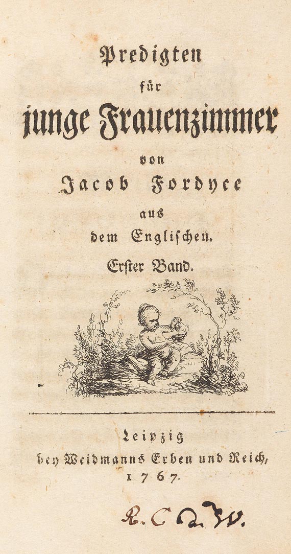 Jacob Fordyce - Predigten für junge Frauenzimmer, 1767. - Altre immagini