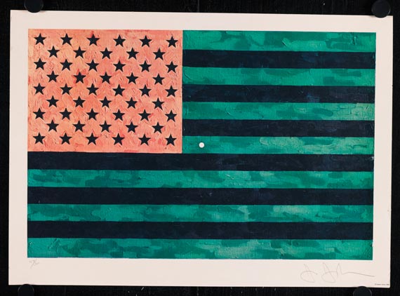 Jasper Johns - Flag - Moratorium - Altre immagini