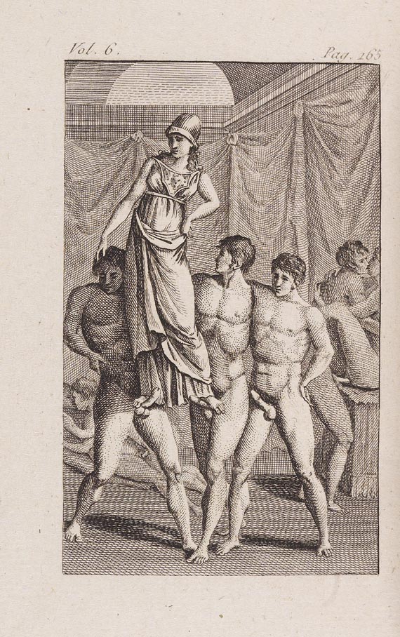Andréa de Nerciat - Le Diable au Corps. 3 Bde. (1803)
