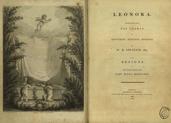 Gottfried August Bürger - Leonora. Translated by W. R. Spencer. (1796)