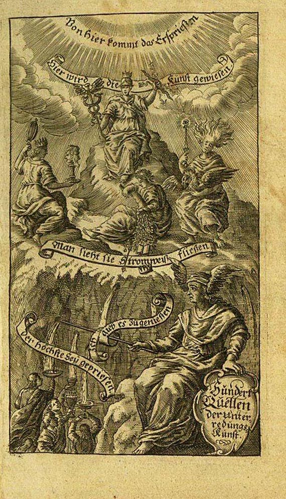 Johann Adam Weber - Unterredungs-Kunst. 1676