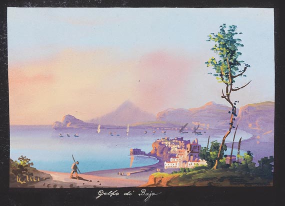  Italien - 1 Bl. Neapel. 1882 - Altre immagini