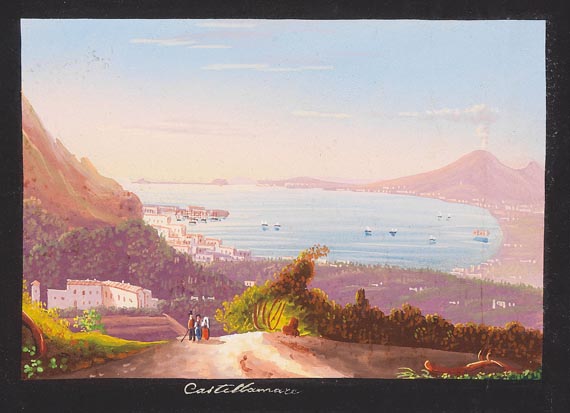 Italien - 1 Bl. Neapel. 1882 - Altre immagini