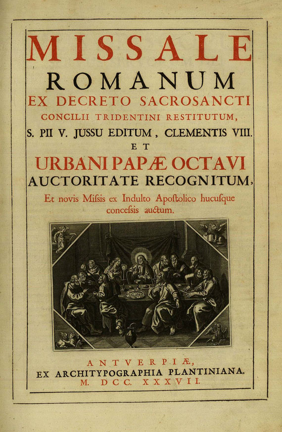   - Missale Romanum (1737)