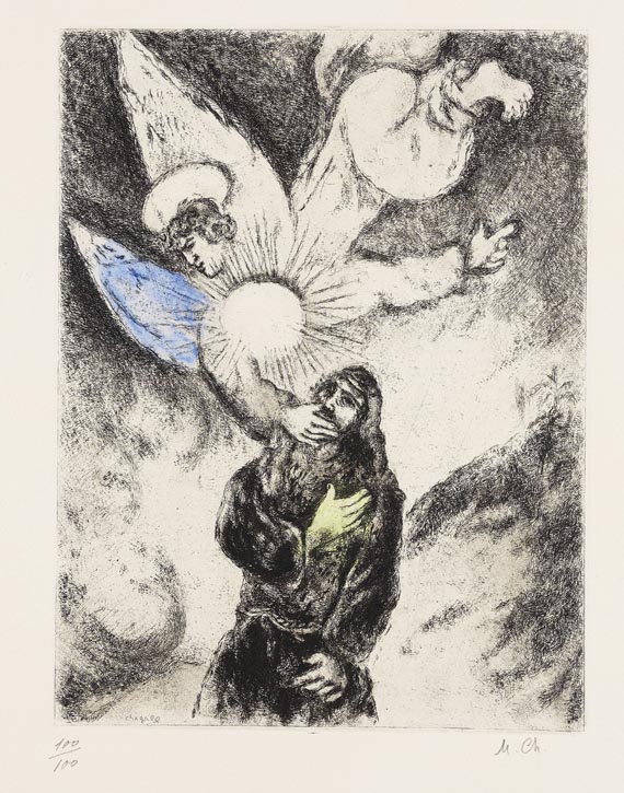 Marc Chagall - Vocation de Jérémie