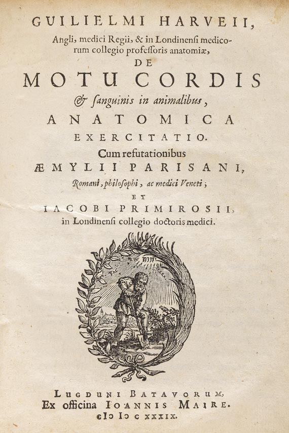 William Harvey - De motu cordis. 1639 - Altre immagini