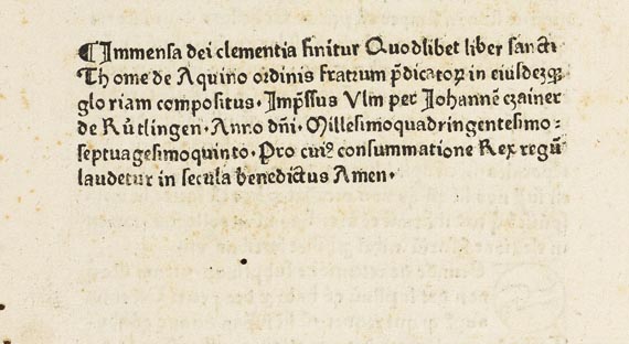  Thomas von Aquin - Questiones. 1475   21(20) - Altre immagini