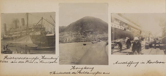  Reisefotografie - Reisefotografie Hongkong/China, 3 Alben. 1900-03 und 1935-37. - Altre immagini