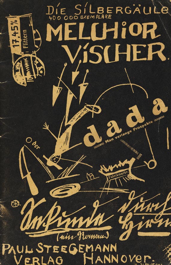 Kurt Schwitters - Vischer, M., Sekunde durch Hirn. 1920 - Legatura