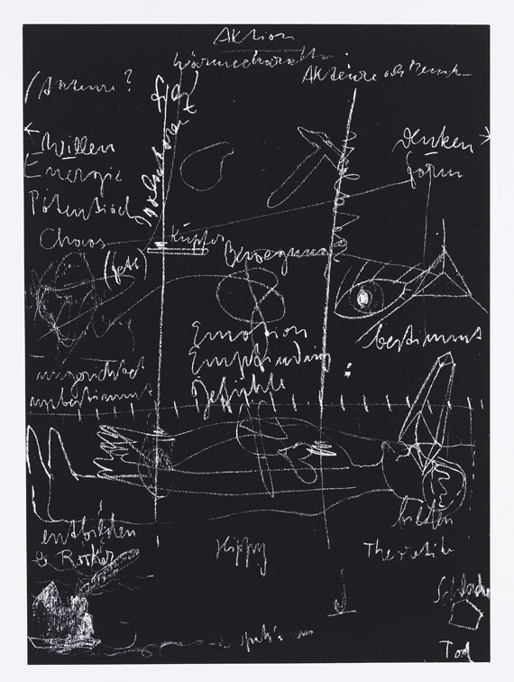 Joseph Beuys - 3 Blätter: Tafel I, II und III - Altre immagini