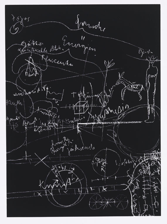 Joseph Beuys - 3 Blätter: Tafel I, II und III - Altre immagini
