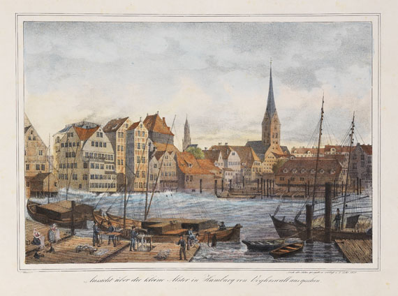 Peter Suhr - Hamburgs Vergangenheit. 1838- ca. 1856. 2 Bde. - Altre immagini