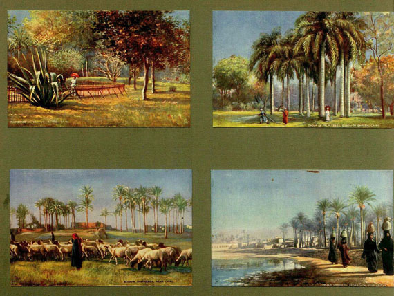  Reisefotografie - Erinnerungsalbum Ägypten. 1904-05.