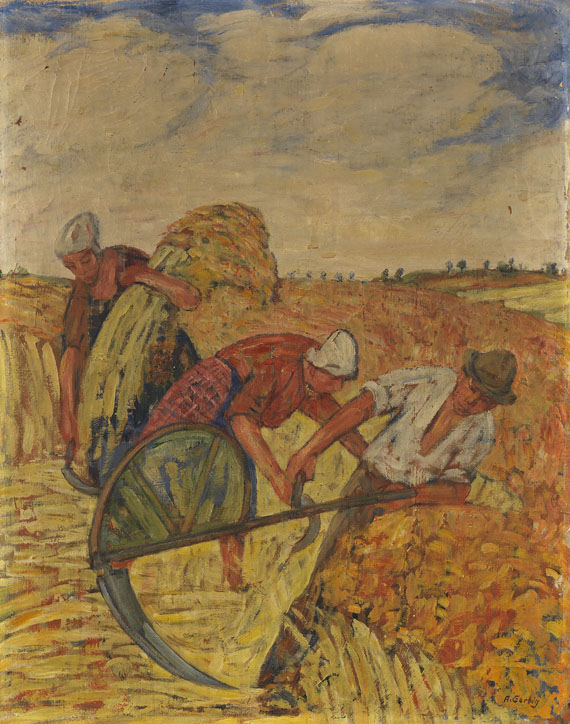 Alexander Gerbig - Bauern bei der Feldarbeit