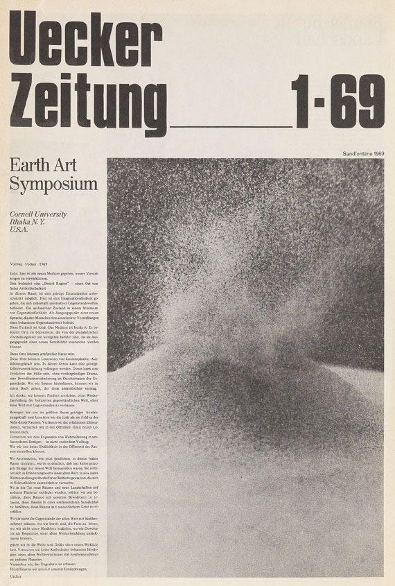 Günther Uecker - Uecker Zeitung, Nr. 1-4, 1969-73/74 - Altre immagini