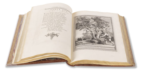 Jean de la Fontaine - Fables. 4 Bde. 1755-1759. - Altre immagini