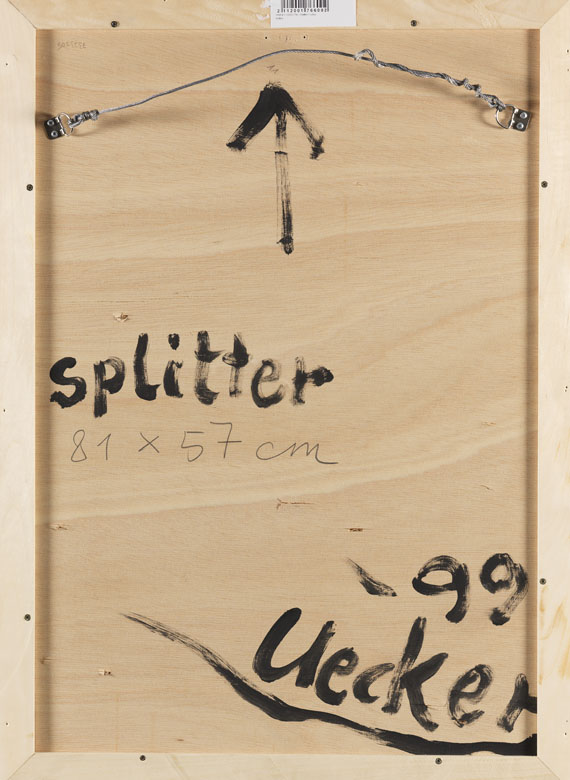 Günther Uecker - Splitter - Retro