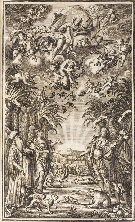 Antonium Foresti - Historische Welt-Cart. 6 Bde. 1718 - Altre immagini