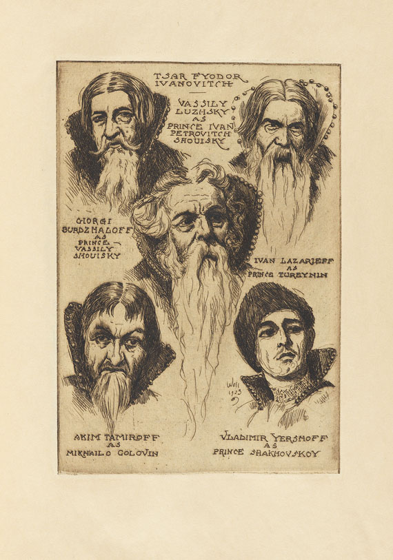 Bernhardt Wall - Sayler, M., The Russian players. 1923. - Altre immagini