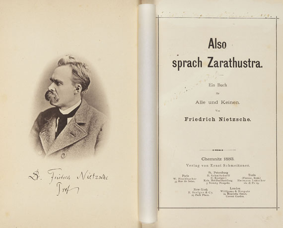 Friedrich Nietzsche - Also sprach Zarathustra. 1883. - Altre immagini