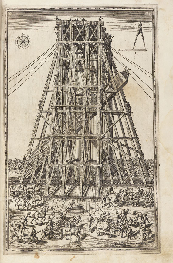 Domenico Fontana - Della Trasportatione. 1590 - Altre immagini