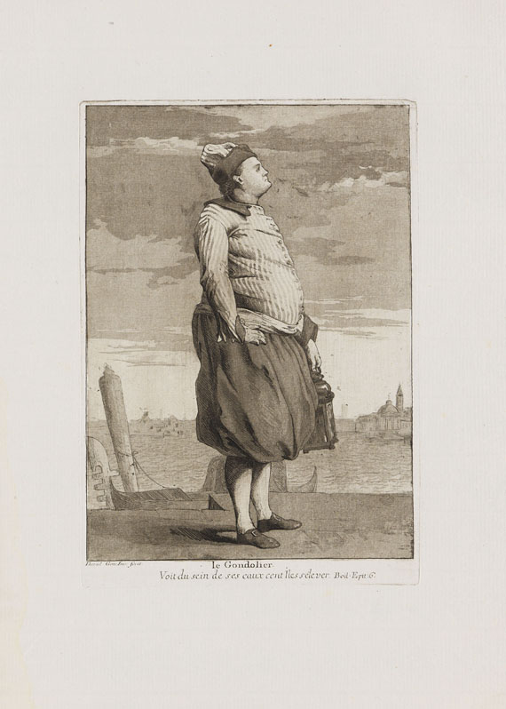 Giovanni David - 12 Bll.: Venezianische Portraits - Altre immagini